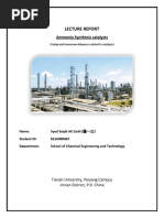 Ammonia Synthesis Catalysts