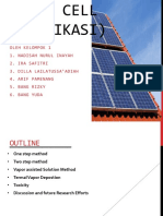 Fismaten - Fabrikasi - PSC - Solar - Cel Fixxx