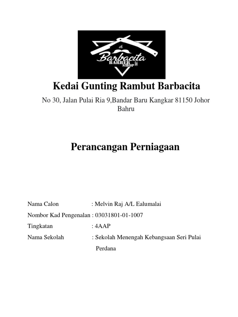 Kerja Kursus Perniagaan Tingkatan 4 5 Pdf