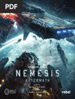 NEMESIS AFTERMATH RULEBOOK 280x280mm ENG