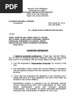 Counter Affidavit - Gonzales (Maxino)