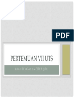 PERTEMUAN VII UTS