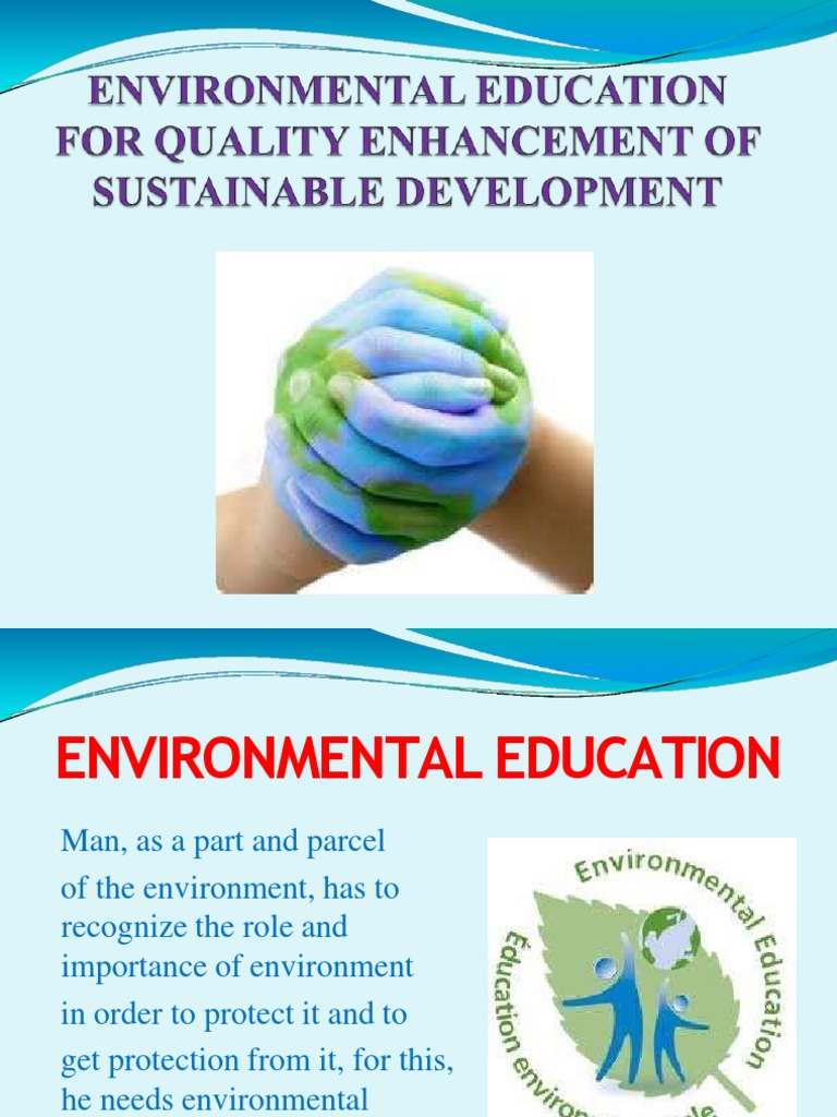 environmental education pdf