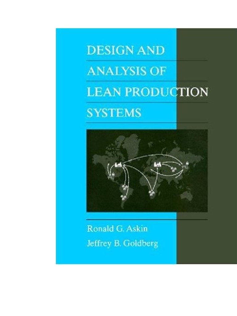 DESIGN AND ANALYSIS OF LEAN PRODUCTION SYSTEMS PDF FREE DOWNLOAD intelligence overview