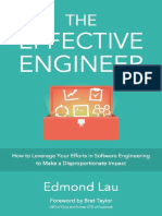The Effective Engineer How To Leverage Your Efforts in Software Engineering To Make A Disproportionate and Meaningful Impact PDF