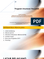 Kebijakan Program Imunisasi 2019 (SESI 1)