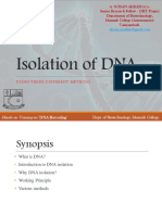 Isolation of DNA