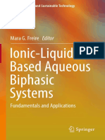 Ionic Liquid Based Aqueous Biphasic Systems Fundamentals and Applications