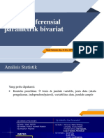 Analisis Inferensial Parametrik Bivariat