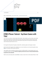 HTML5 Phaser Tutorial - Top-Down Games With Tiled - GameDev Academy