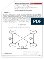 Research Paper On Artificial Intelligenc