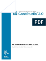 CardStudio2 LicenseManager UserGuide