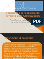 Laboratorio Di Selezione Del Personale