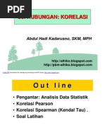 Download Uji Korelasi  by pembantu direktur 3  SN44443932 doc pdf
