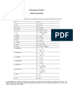 Cola Tabela PDF