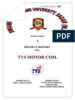 Tvs Motors Project
