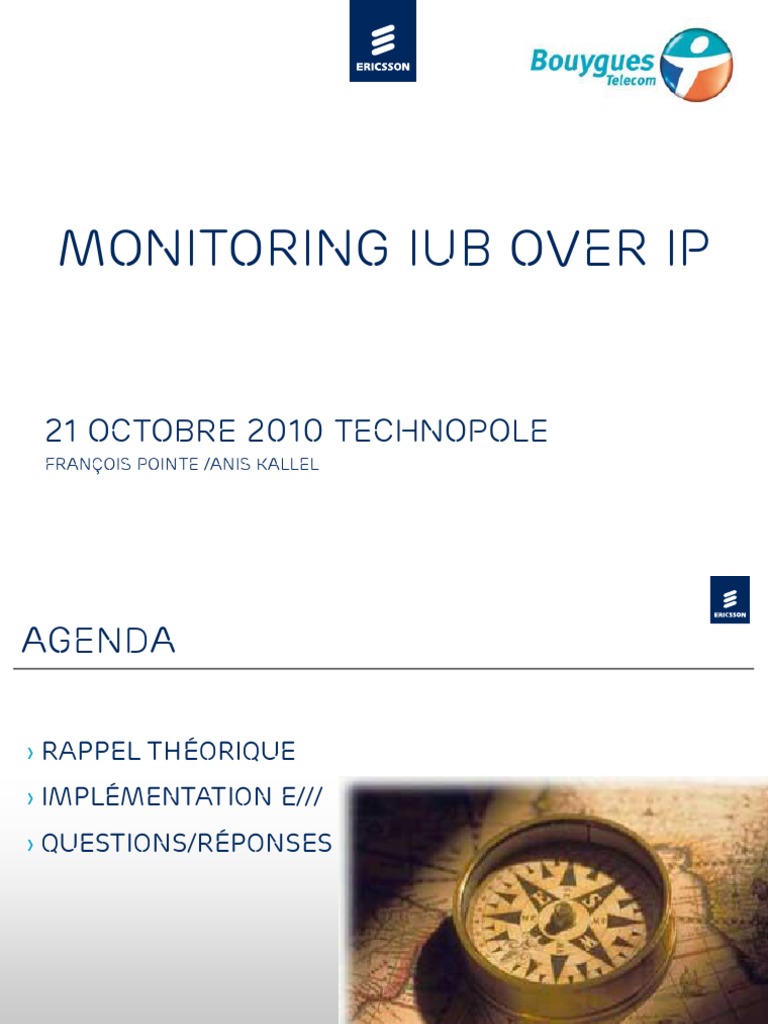 2010-10-21 Monitoring Iub Over IP | PDF | Internet Protocols | Ip Address