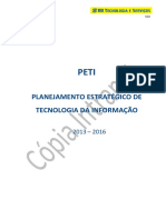 Planejamento Estratégico de TI 2013-2016 da BB Tecnologia e Serviços