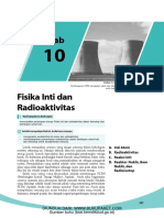 Bab 10 Fisika Inti Dan Radioaktivitas PDF