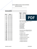 Test de Inteligencias Múltiples - Gardner