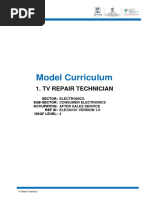 MC - ELE Q3101 - TV Repair Technician