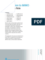 MIMO Application Note
