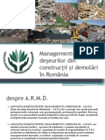 Prezentare ARMD - Constructii Si Demolari