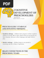 Cognitive Development of Pre-Schoolers BY Helen Grace Calar