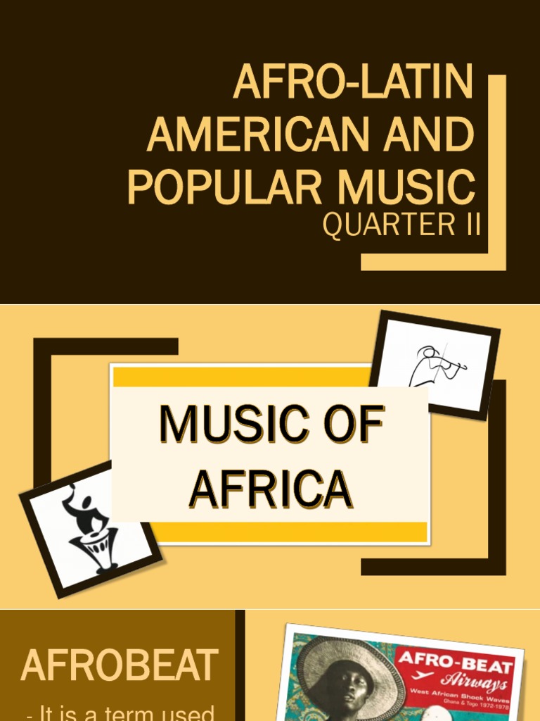 essay about afro latin american music