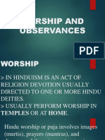 Worship and Observances