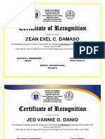 Academic Certificate