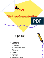 Copy of Written Communication.ppt