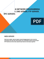 Implementasi Network Programming (Web Server, DNS