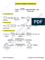 Name Reactions - Chemistrypage PDF
