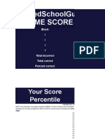 MedSchoolGurus NBME Score Calculator