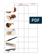 Musical Instruments Activity