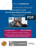 Master Propio Ujaén Fisioterapia Manual PDF