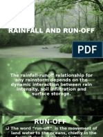 Rainfall and Run-Off