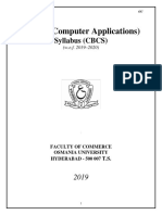 General (Computer Applications) Osmaina University