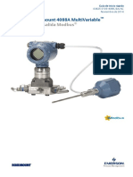 Transmisor Multivariable Rosemount 4088a Con Protocolo de Salida Modbus Es 78566