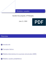 Causal Models Stanford Encyclopedia of Philosophy