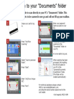 Xerox Guide - Scan To My Documents