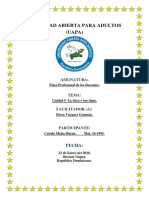 Unidad II-Ética Profesional de los Docentes.docx