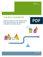 The RCD Handbook - Guide To The Selection and Application of Residual Current Devices