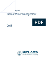 Guidelines on ballast water treatment systems