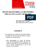 Sexto Escenario La Revisoría Fiscal en La Ley 145 de 1960