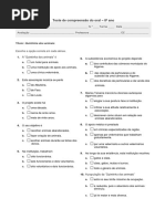 REPORTAGEM - QUINTINHA DOS ANIMAIS