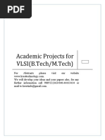 Vlsi B.tech-Mtech 2010