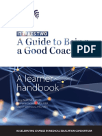 Medical Education Coachee Handbook PDF