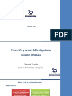 Plan de Trabajo Hostigamiento Sexual PDF